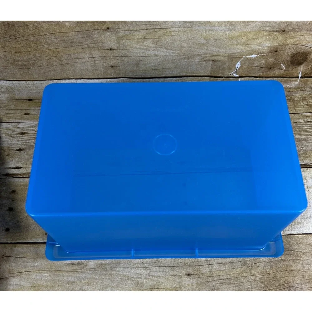 Tupperware Carry All Container with Lid and handle Picnic Basket Craft Box Yarn
